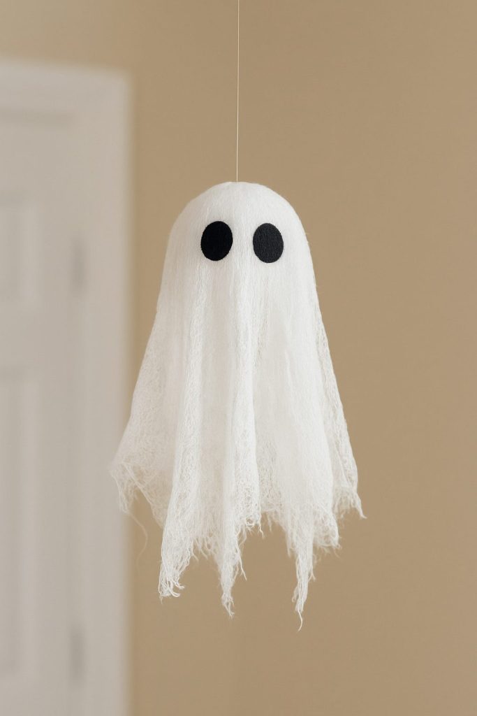 Ghost Decoration in Soft Lighting
